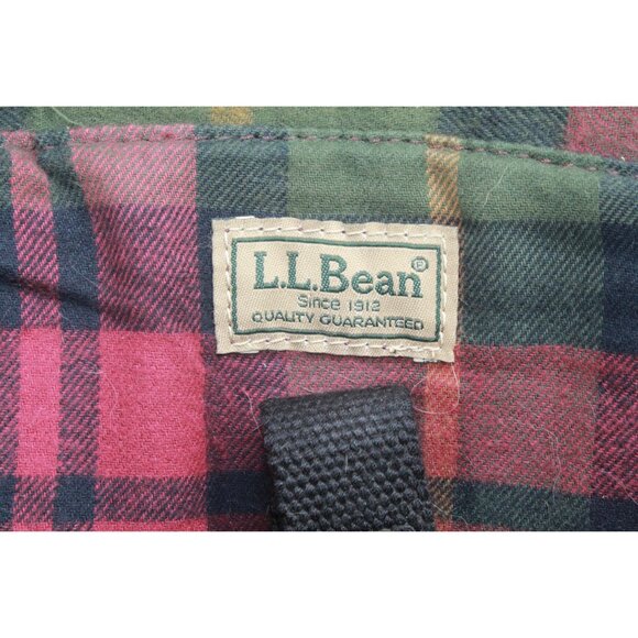 LL Bean Unisex Heritage Waxed Canvas Messenger Bag Black - Picture 13 of 15